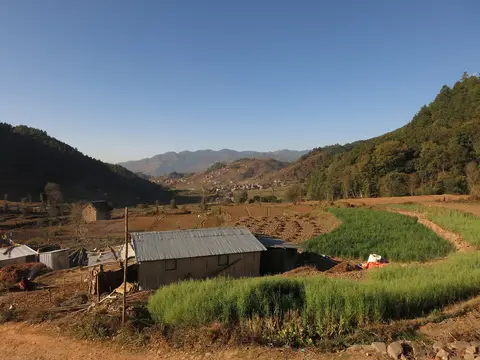 Chitlang village (the surroundings, not the resort itself). Photo: Vaupk12 / Wikimedia Commons, CC BY-SA 4.0